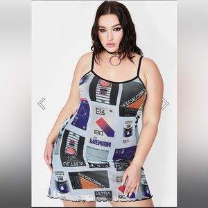 Playing games mini dress
